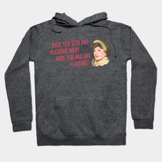 GOLDEN GIRLS x JANE AUSTEN Series — Blanche Deveraux as Lydia Bennet Hoodie by Xanaduriffic